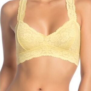 Free People Galloon Lace Racerback Bralette NWT
